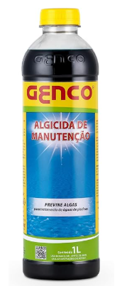 Algicida de manutenção previne algas Genco 1 lt