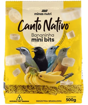 Canto nativos bananinha mini Bits 500 g