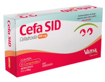 Cefa Sid 440 mg 10 comprimidos 