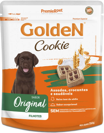Golden cookie filhote sabor original 350g