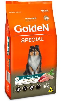 Golden special adulto raças pequenas 15 kg 