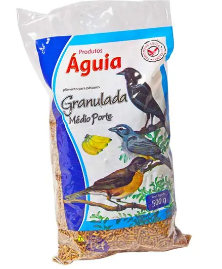 Granulado médio porte banana águia 500 g