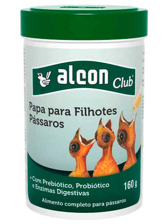 Papa para pássaros filhotes  alcon 160 g