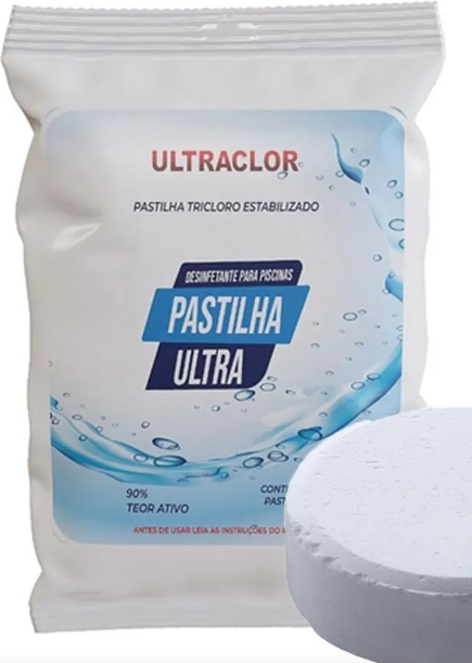 Pastilha de cloro ultraclor 200g