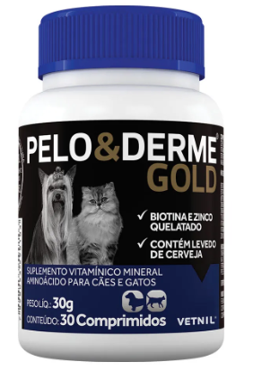 Pelo e Derme Gold  30 comprimidos 
