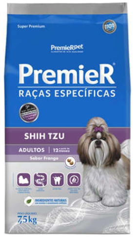 Premier Shihtzu adulto frango 1 kg