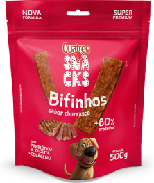 Quatree snacks bifinho churrasco 500g