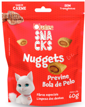 Quatree snacks nuggets carne 60g