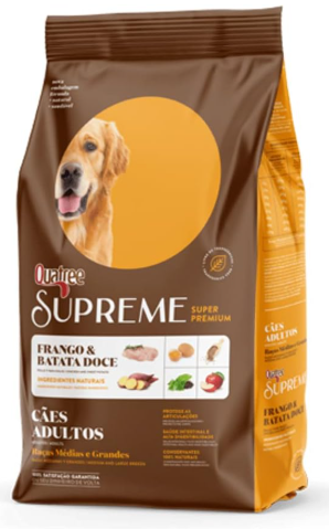 Quatree supreme adulto raças médias e grandes 15 kg