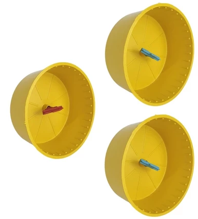 Rodinha plástica para gaiola de hamster 