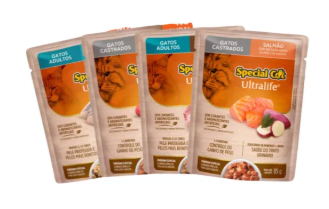 Sachê special cat combo promocional 4 unidades