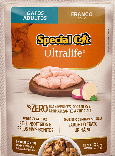Sachê special cat gato Adulto frango 85 g