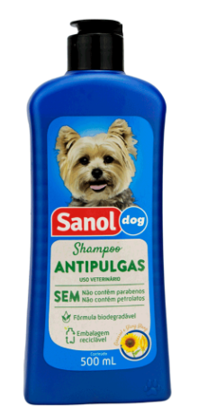 Shampoo sanol anti pulgas 500 ml