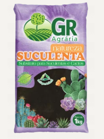 Substrato para suculentas e cactos 1 kg