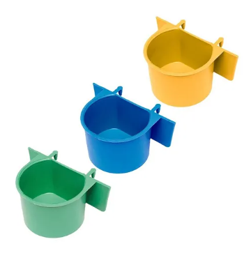 comedouro caneca plástica suspença